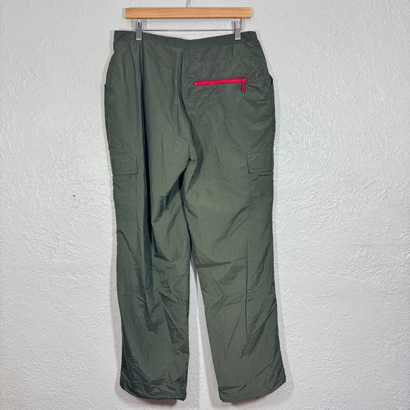 Vtg Y2K No Boundaries Cargo Pants‎ Juniors Large Nylon Baggy Utility Army Grunge - Picture 7 of 14